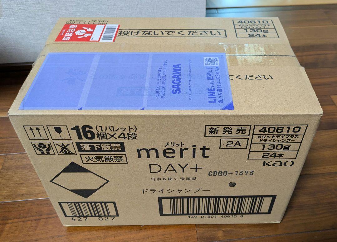 merit DAY+ ドライシャンプー 130g 24本