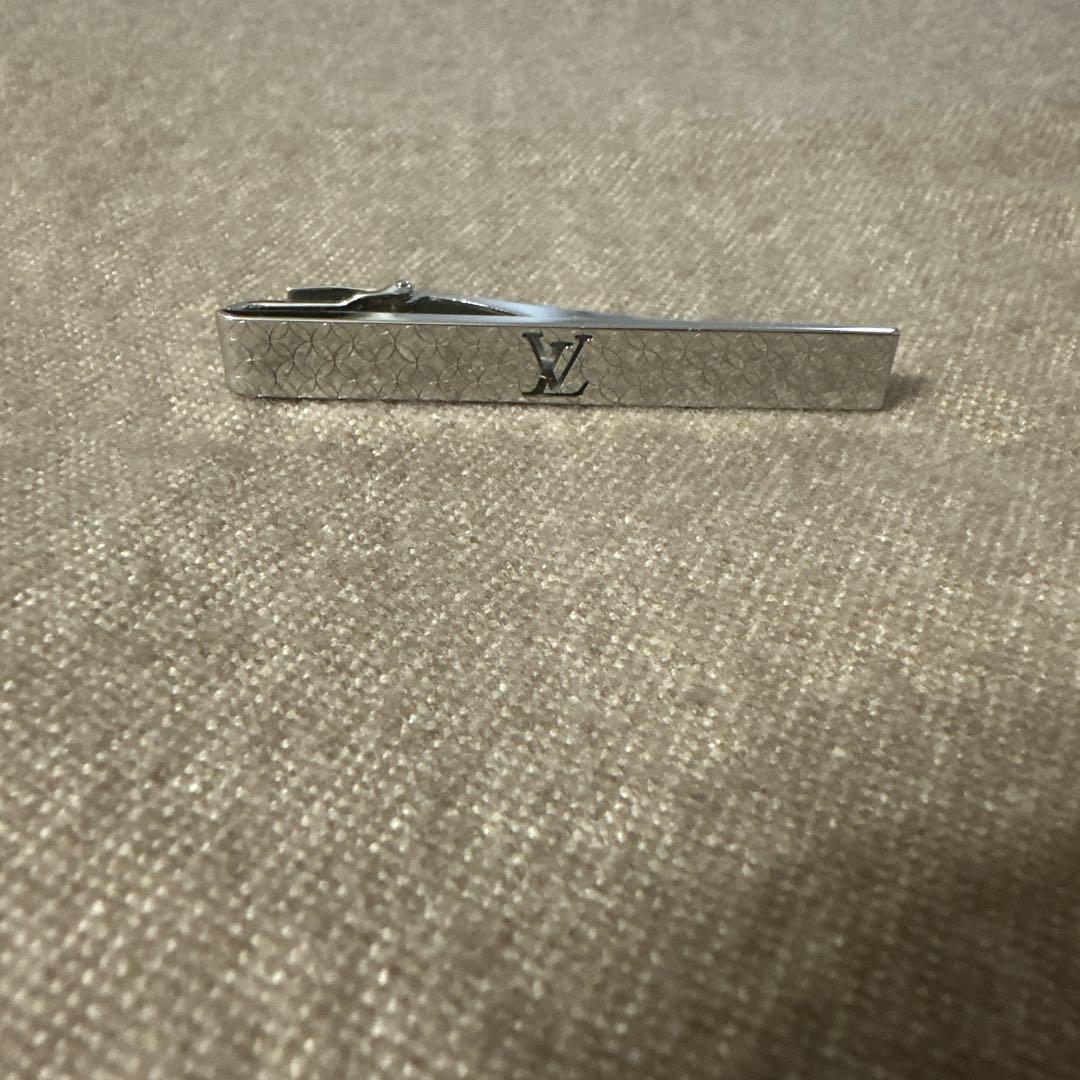 LOUISVUITTON スチール パンス クラヴァット シャンゼリゼ タイピン