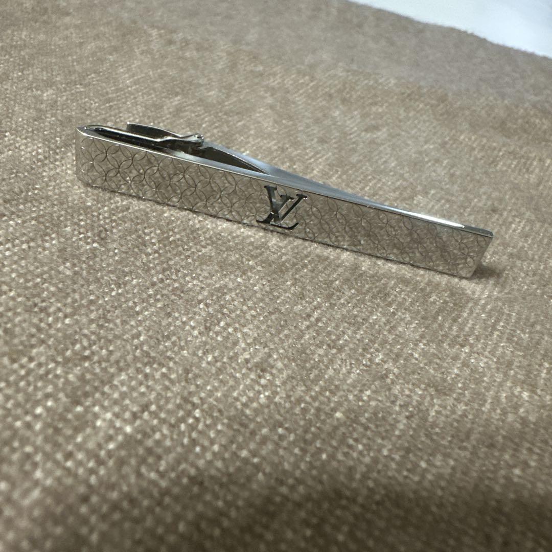 LOUISVUITTON スチール パンス クラヴァット シャンゼリゼ タイピン