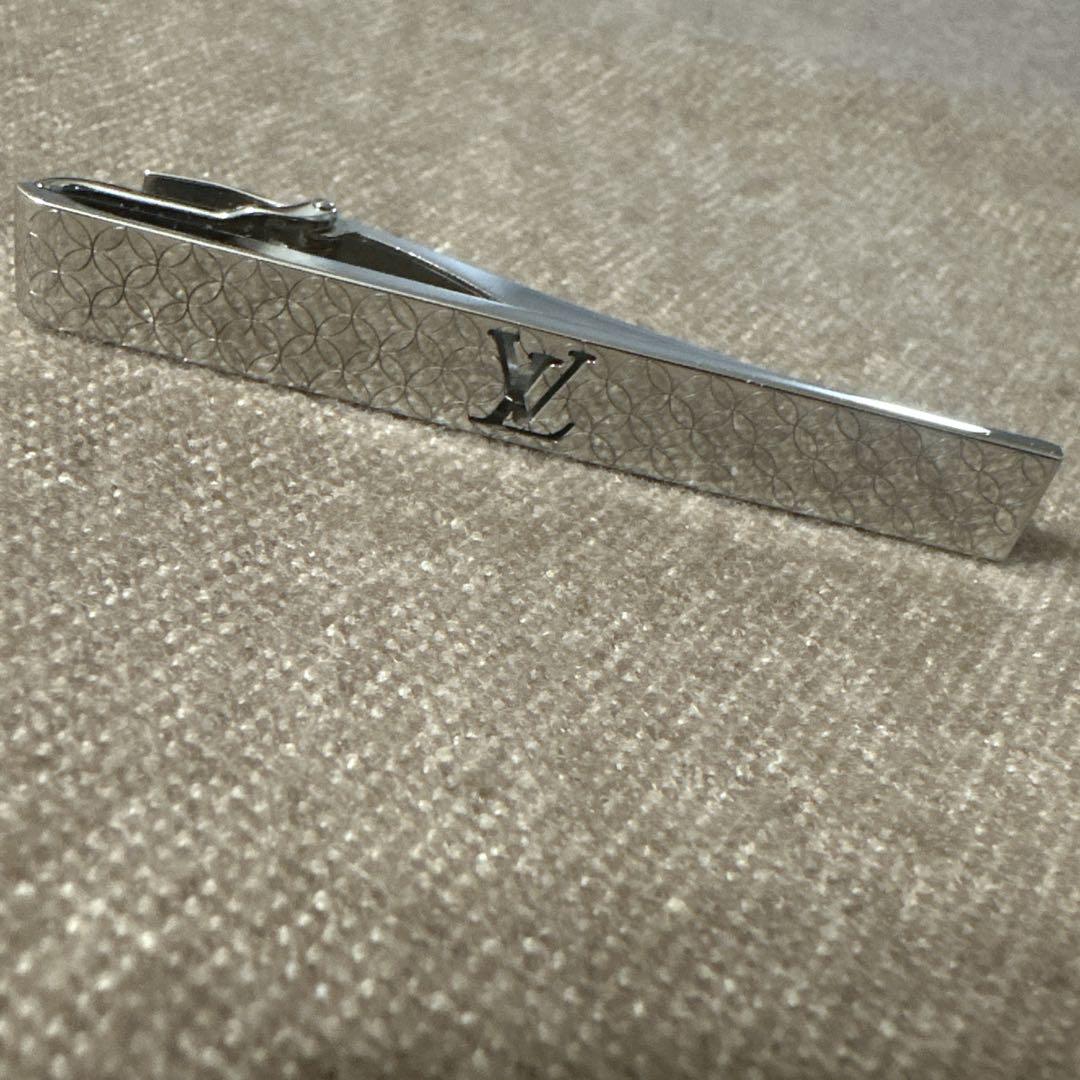 LOUISVUITTON スチール パンス クラヴァット シャンゼリゼ タイピン