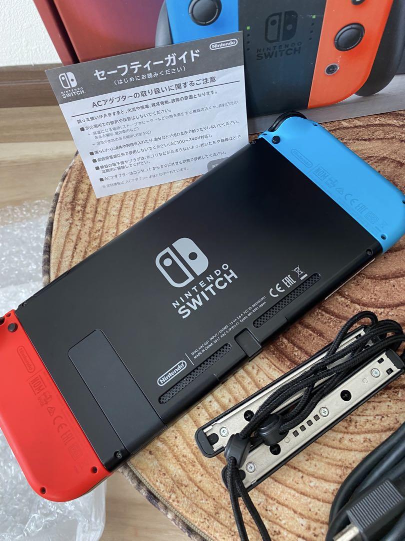 Nintendo Switch ニンテンドースイッチ本体　ネオン ③