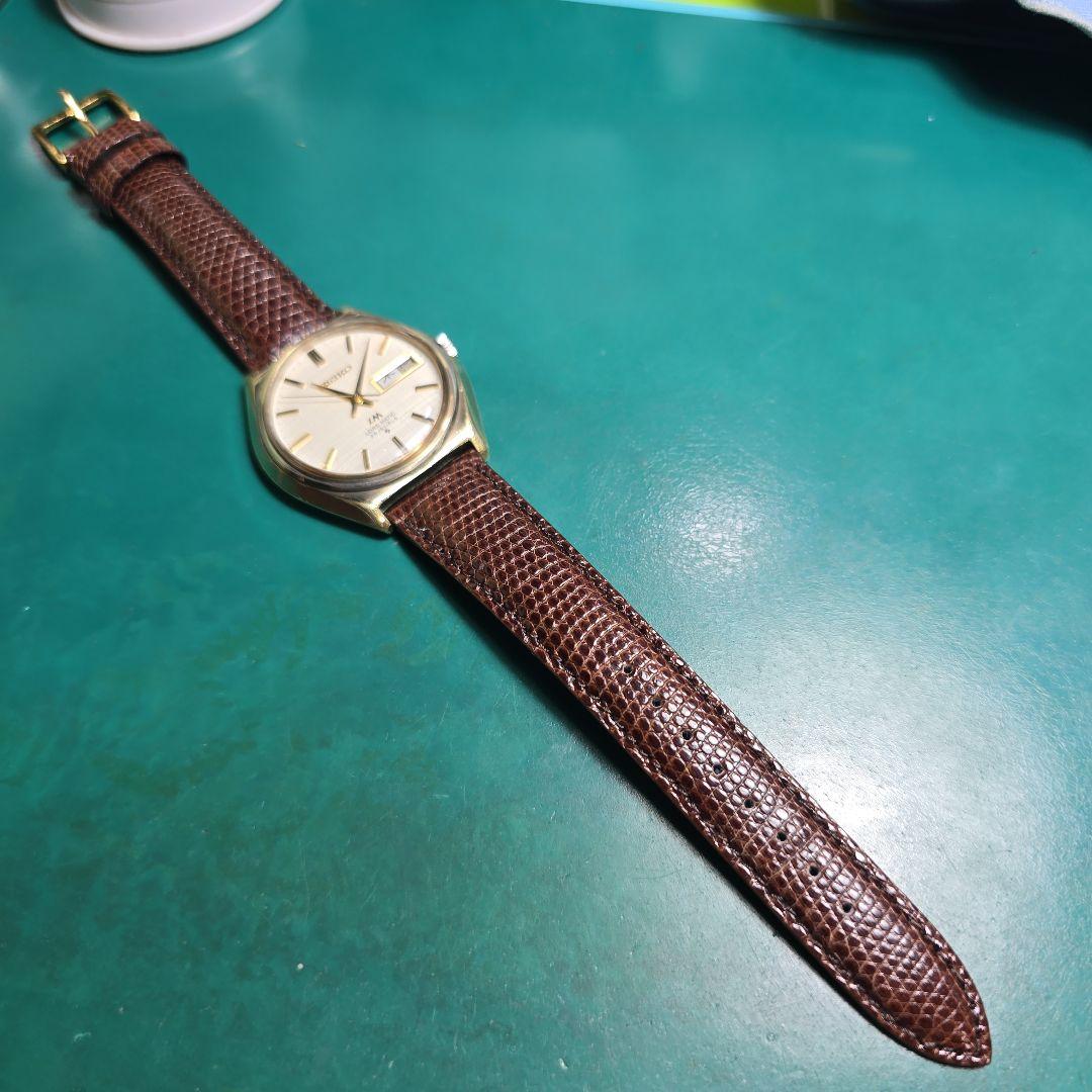 (OH済)SEIKO ロードマチック 23jewels自動巻き腕時計 中古品です