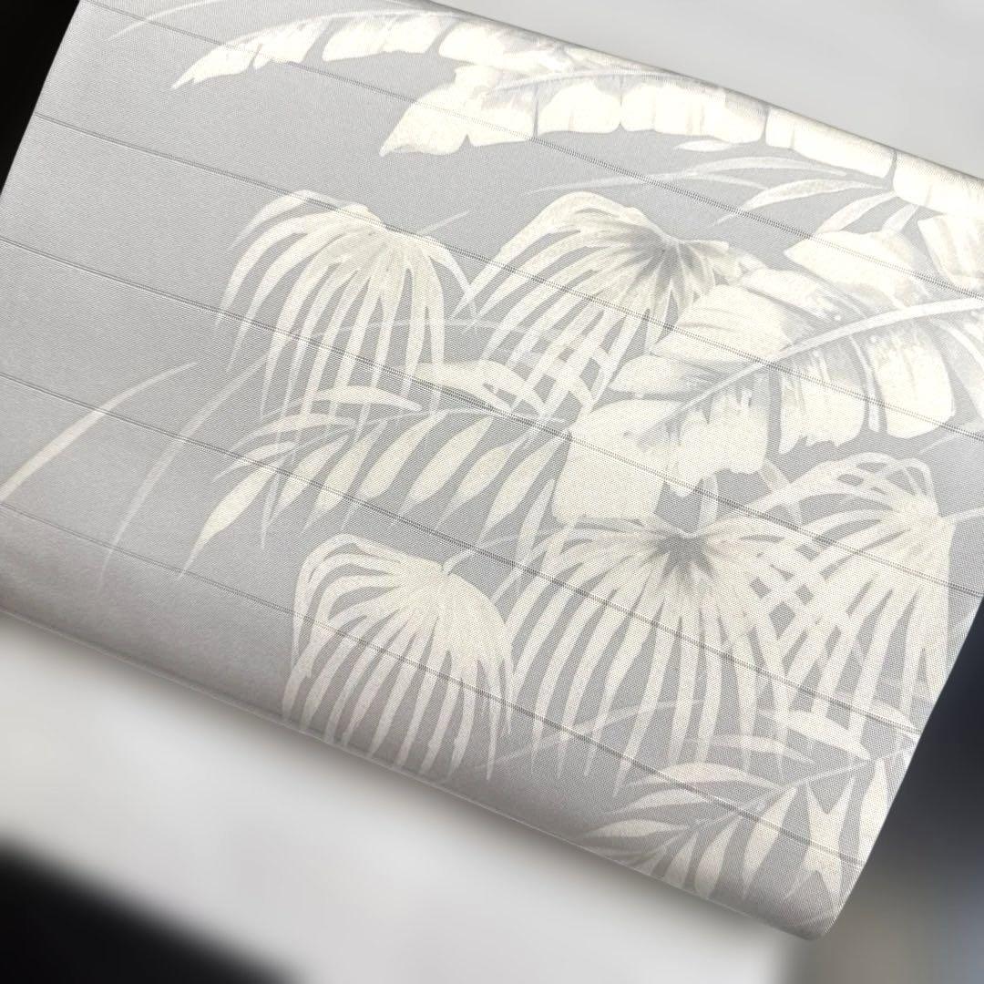 7-4 夏帯 絽 開き名古屋帯 美品 正絹 着物