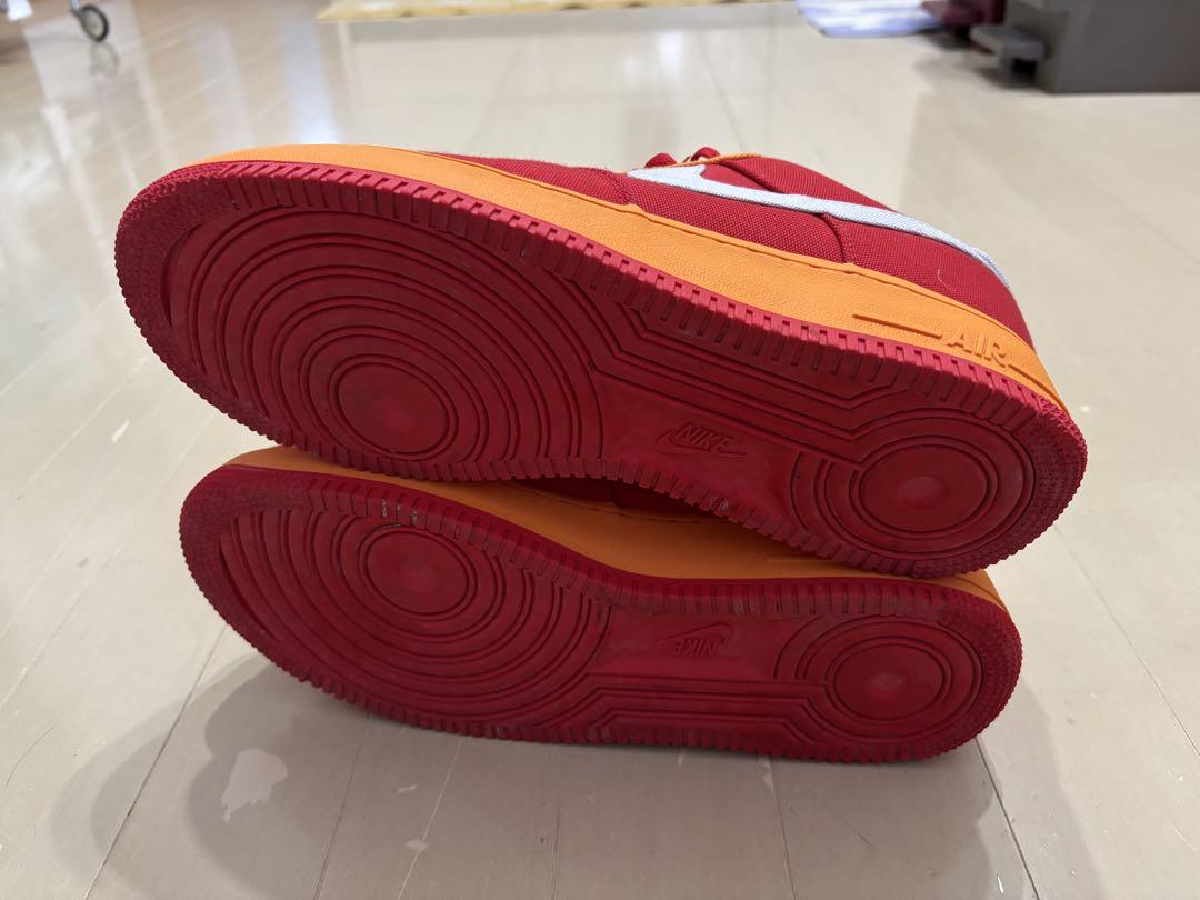 Nike Air Force 1 レッド/オレンジ 名古屋グランパスカラー