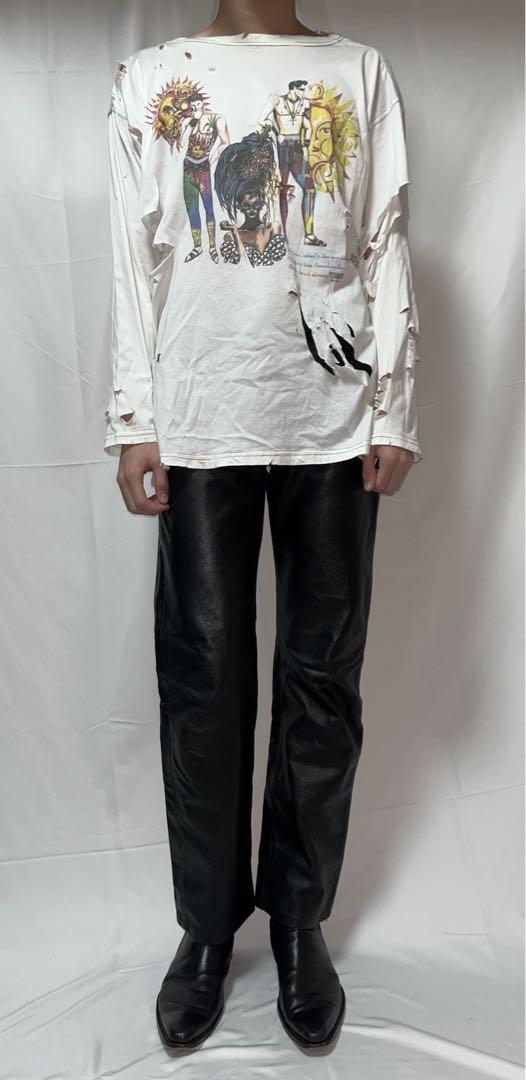 トップス VERSUS VERSACE destroy t-shirts