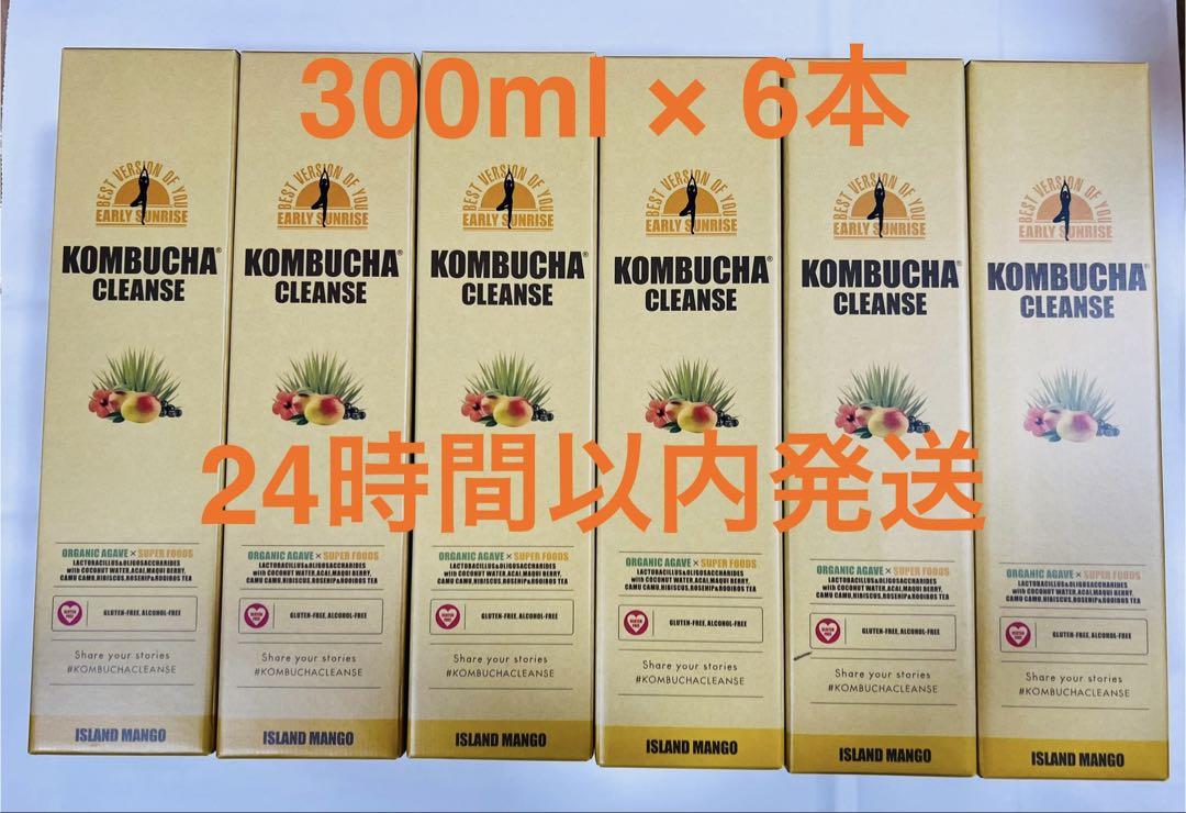 コンブチャクレンズ　セパルフェセレクト　　　300ml×6本　ダイエット 公式】KOMBUCHA CLEANSE®｜全米で大ブームのドリンク