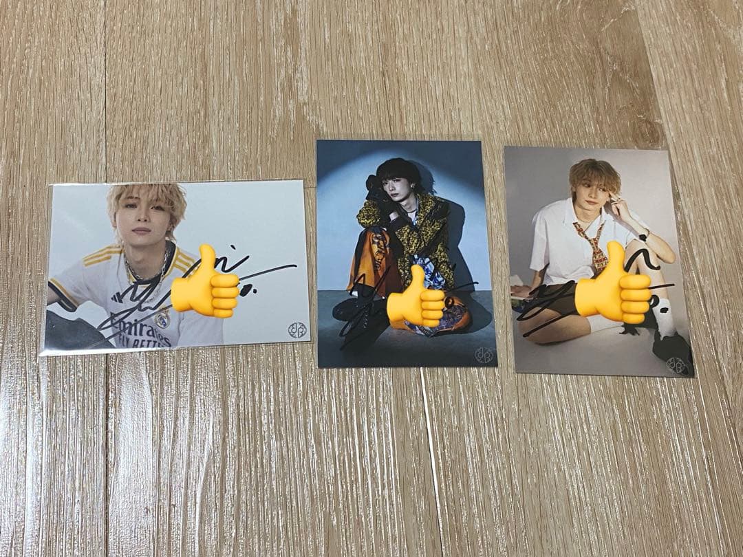 龍宮城 冨田侑暉 生写真 サイン入新品、♥