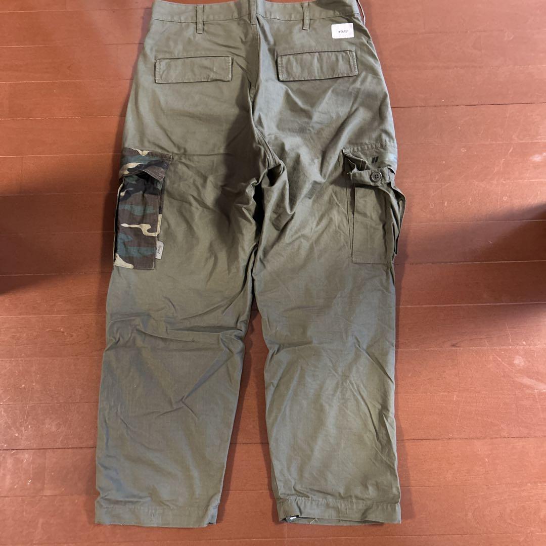 Wtaps 21AW JUNGLE STOCK カーゴパンツ オリーブグリーン - メルカリ