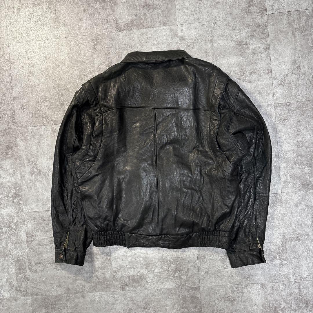 90s vtg A-2 real leather bomber jkt - メルカリ
