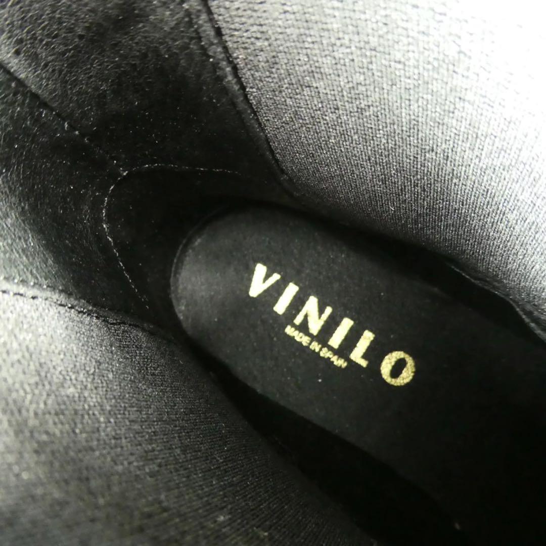 miuさま専用　VINILOヴィニーロ サイドゴアブーツ　EU37