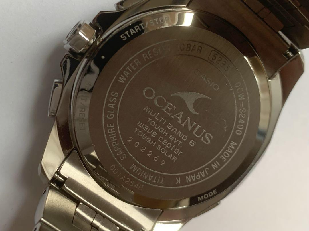 CASIO OCW-S2400-1AJFオシアナス