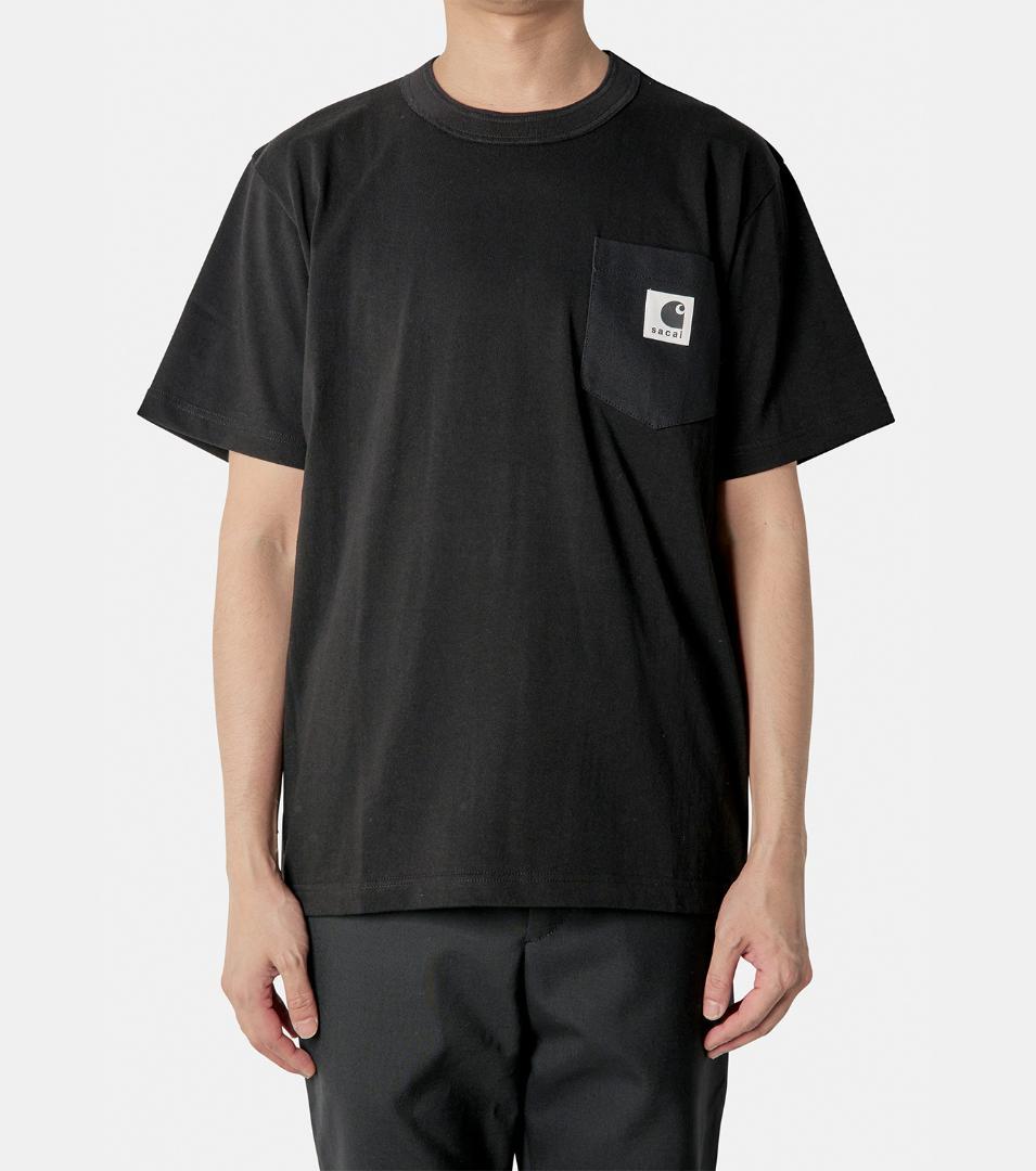 黒 5 Sacai carhartt WIP t-shirt Tシャツ - メルカリ