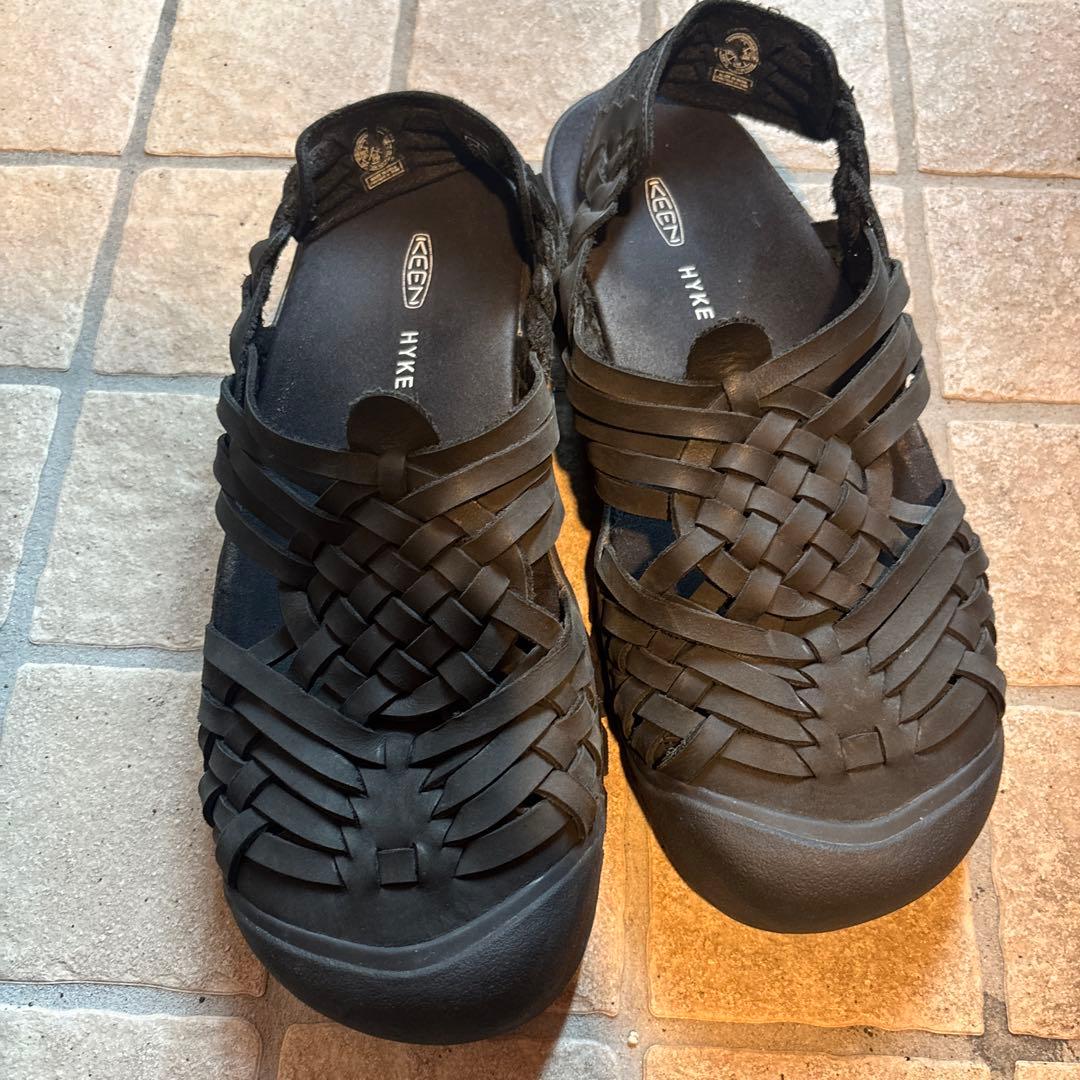 KEEN HYKE ブラックサンダル26.5cm KEEN