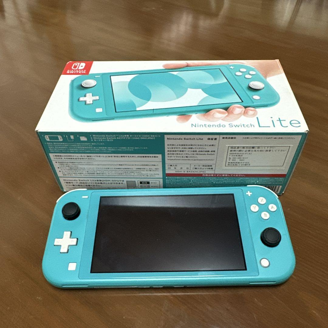 NINTEND SWITCH ジャンク 任天堂スイッチ ターコイズ ジャンク！Nintendo Switch Lite ターコイズ