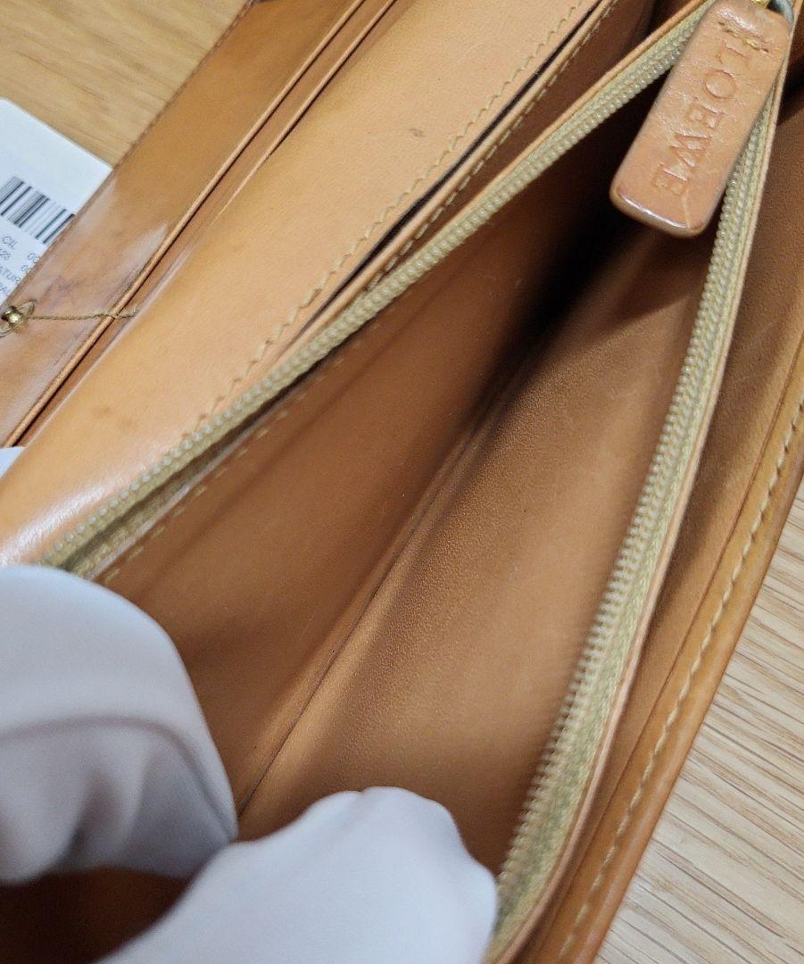 希少✨LOEWE ロエベ 長財布 160周年記念モデル 本革 エンボス ベージュ