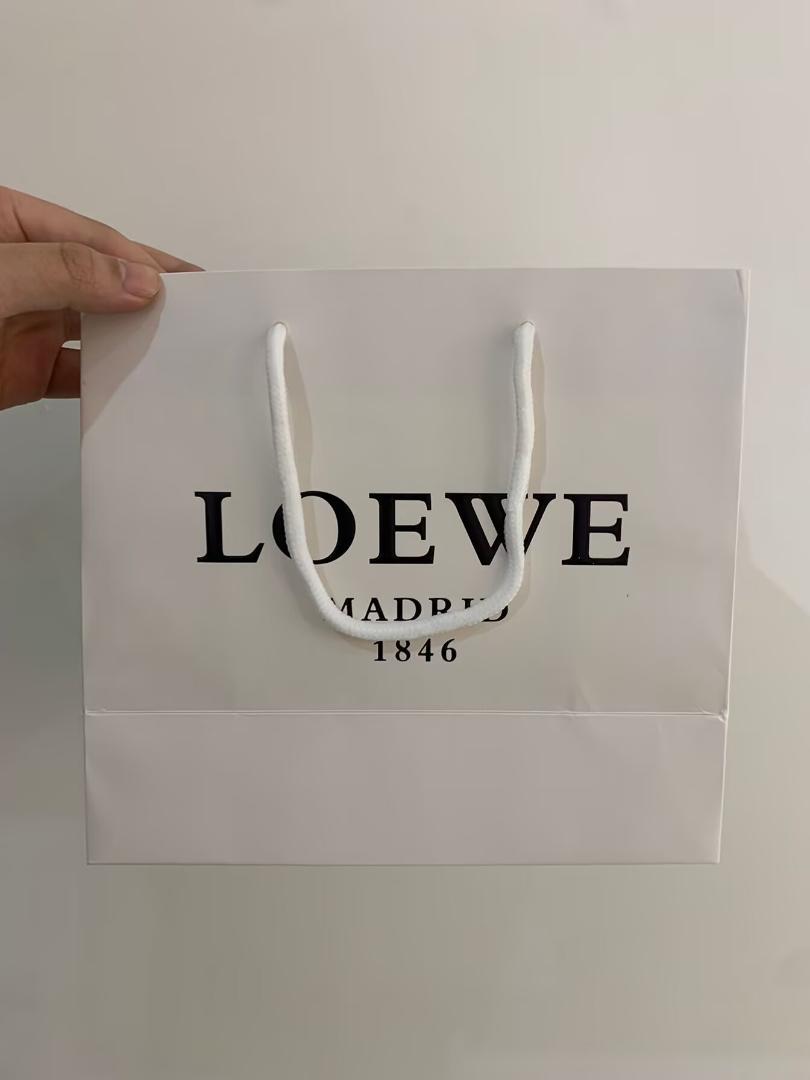 ロエベ LOEWE ブラックプリントベルト