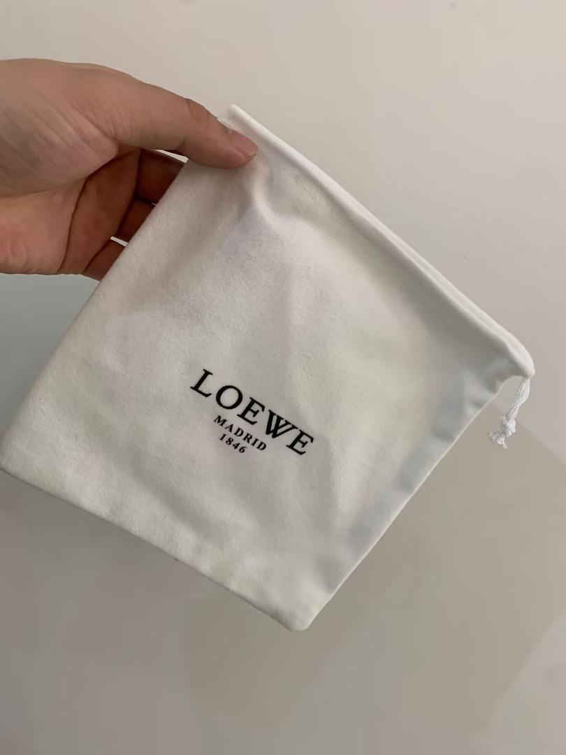 ロエベ LOEWE ブラックプリントベルト