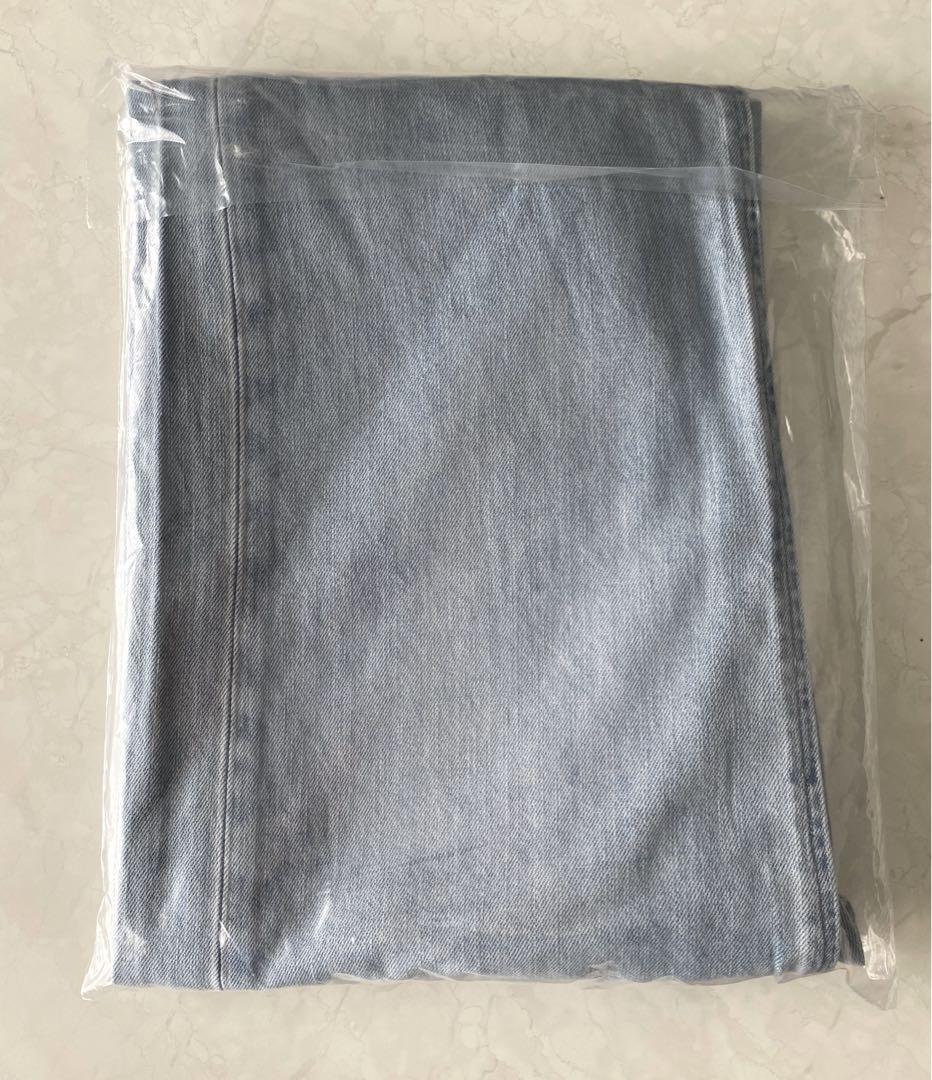 twwデニム　washed-blue XS/S
