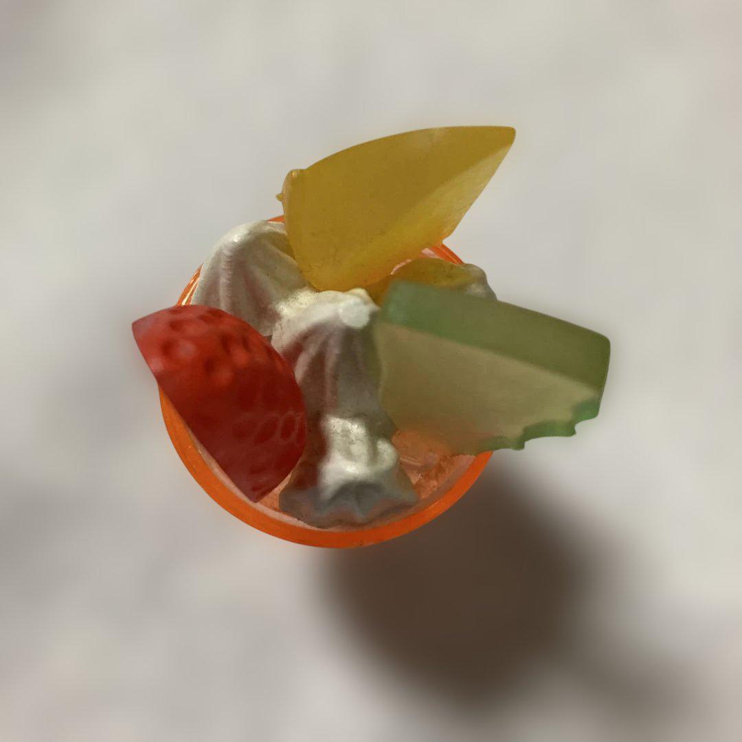 レトロ　キティ　食玩　パフェ　レンジ　ミニチュア　フィギュア　食品サンプル　レア レトロ キティ 食玩 パフェ レンジ ミニチュア フィギュア 食品