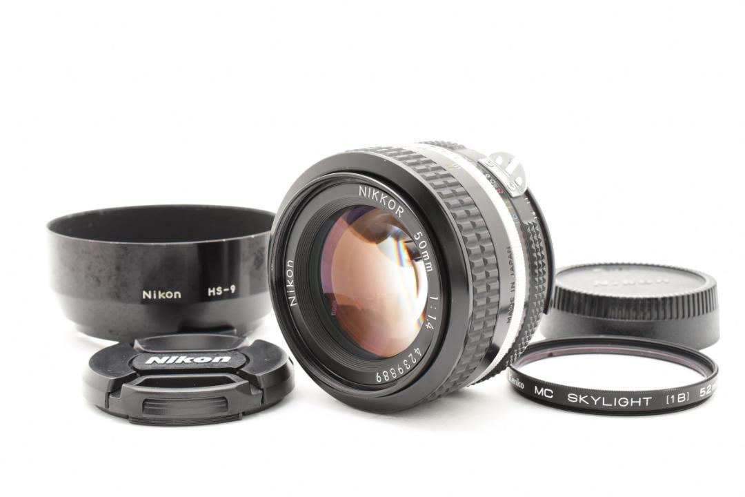【極美品】動作◎ ニコン　Ai Nikkor 50mm F1.4 727 AI Nikkor 50mm f/1.4S - 概要 | NIKKORレンズ | ニコン