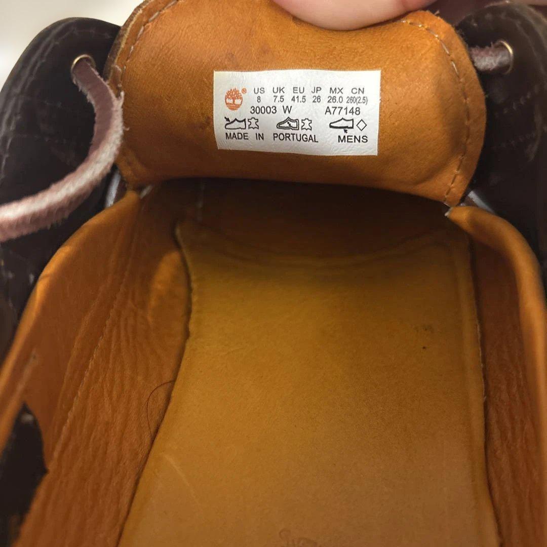 靴 TimberLand 3 eye classic