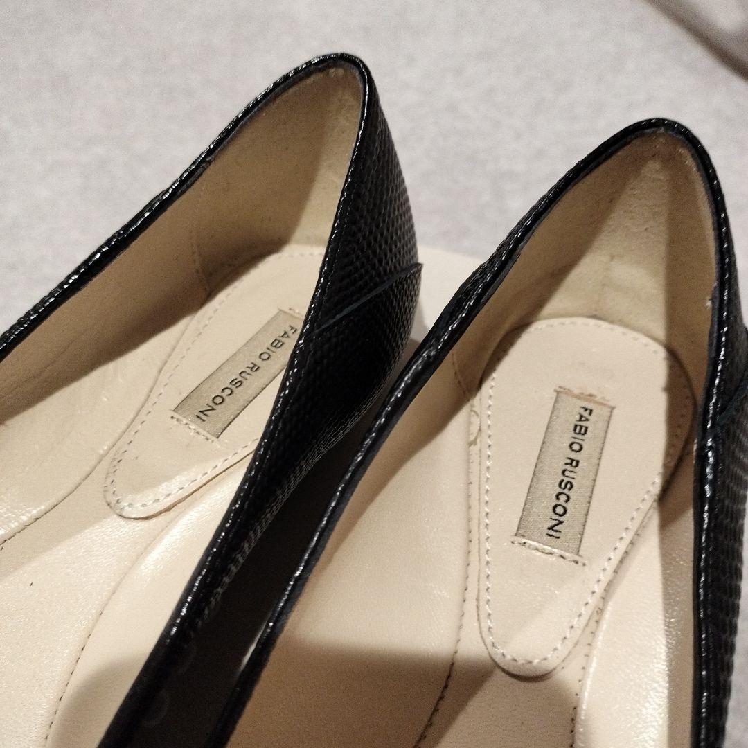 ファビオルスコーニ　パンプス　37　Fabio Rusconi　ほぼ新品