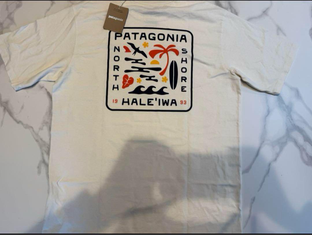 Patagonia グラフィックTシャツ S ホワイト