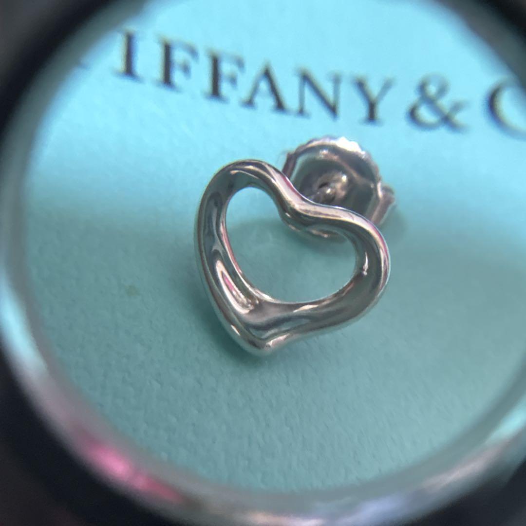 Tiffany & Co. オープンハートシルバーピアス(片耳用) - メルカリ