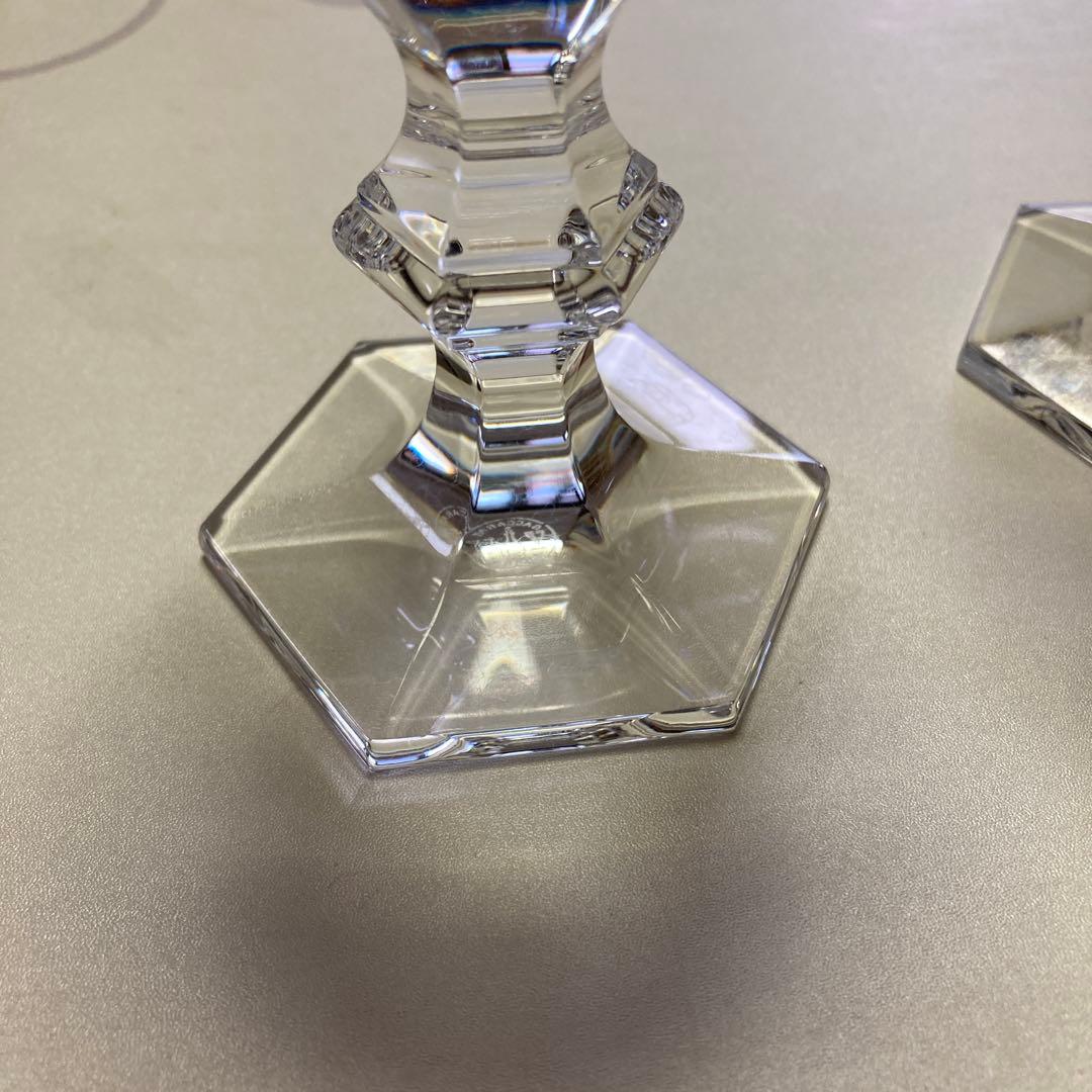 Baccarat バカラ アルクール スモールワイングラス ペア 2客 Baccarat バカラ アルクール スモールワイングラス ペア 2客
