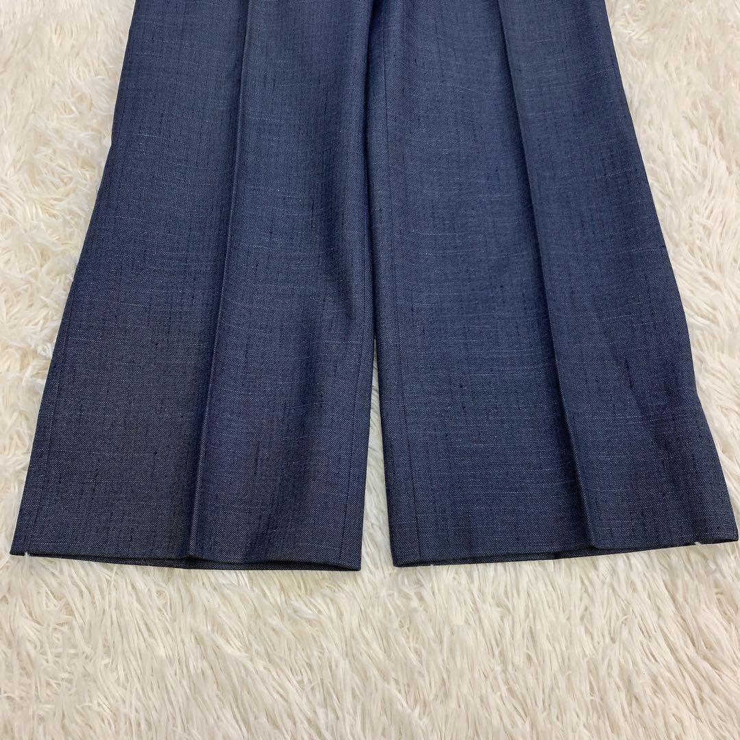 【美品】Miyuki Planza セットアップスーツ 3ピース シルク混