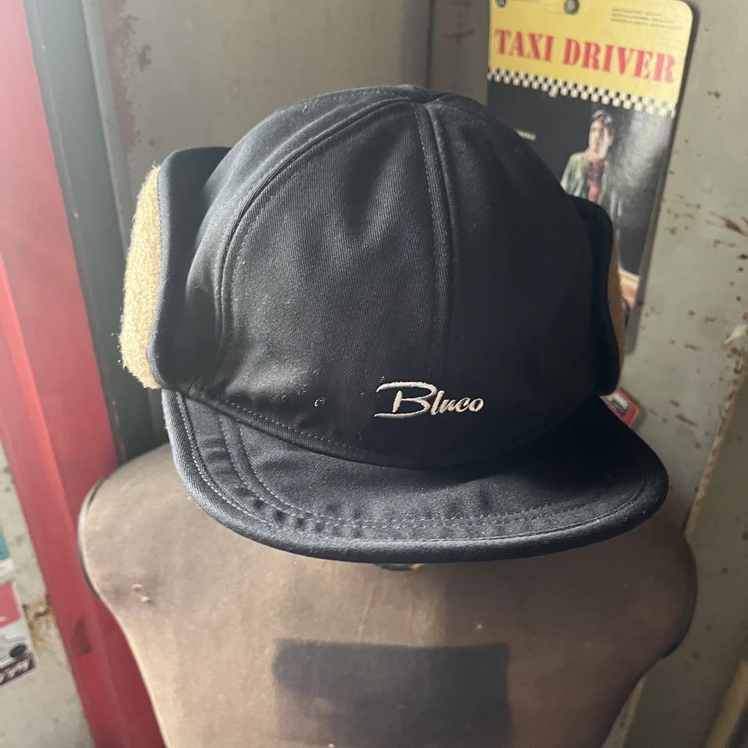 BLUCO/ブルコ　EAR FLAP CAP ブラック
