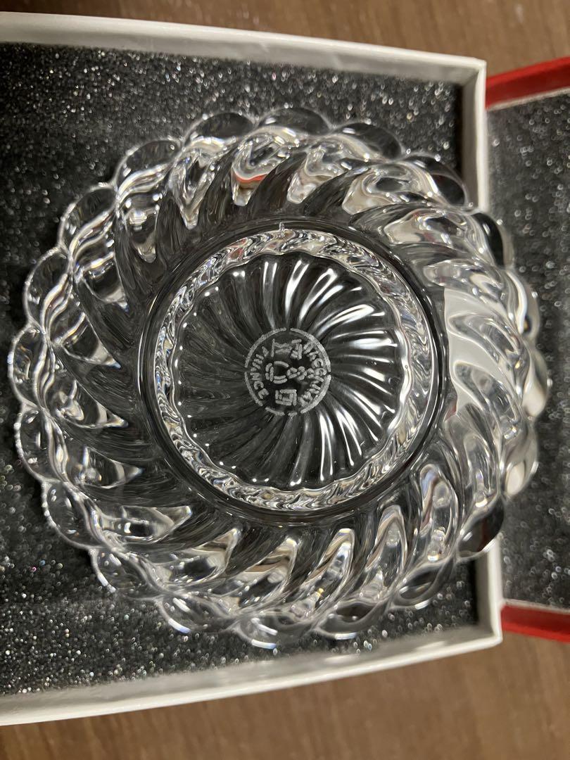 未使用　Baccarat　バカラ　ボリュート　アッシュトレイ　ジュエリートレイ