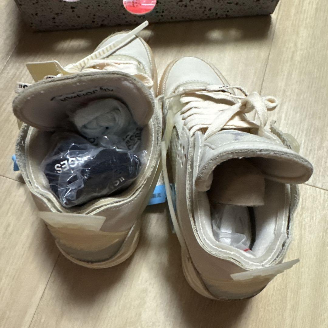 C*a様 NIKE×off➖White WMWS AIR JORDAN 4RET