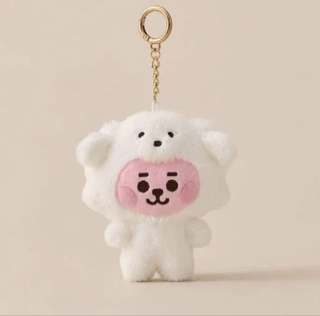 BT21 COOKY ぬいぐるみキーリング FLUFFY