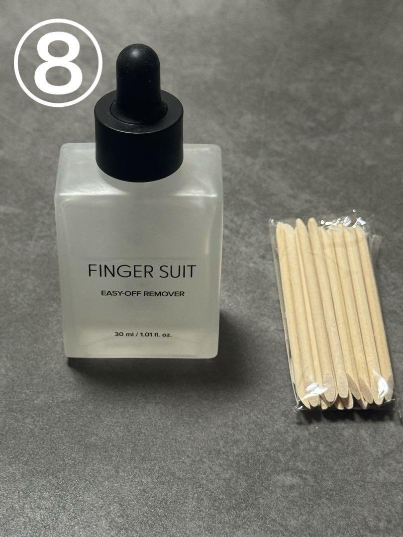FINGER SUIT PRESS-ON NAIL セット まとめ売り
