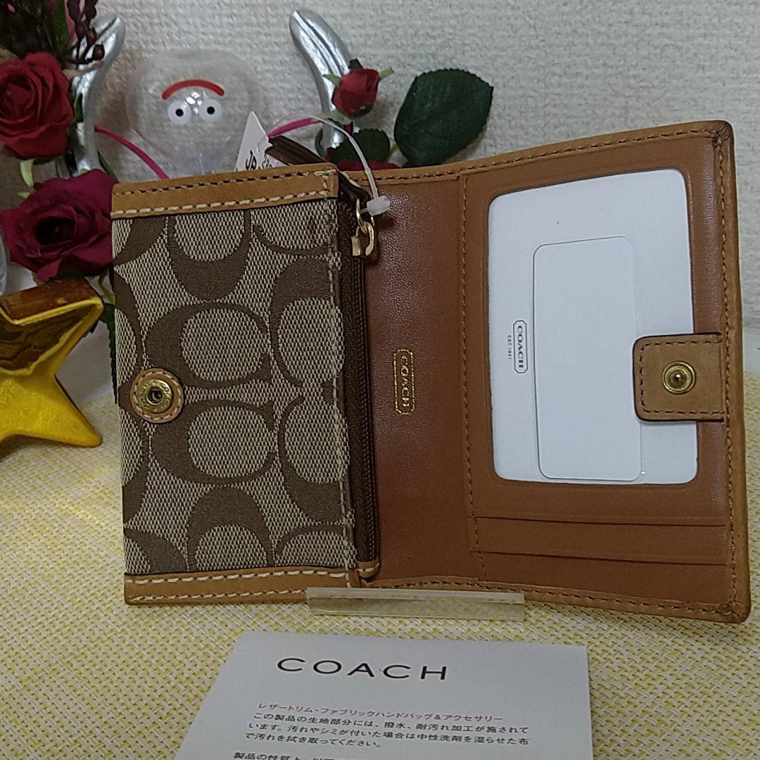 正規店仕入れの 2つ折り財布 コーチ COACH ☆匿名配送☆ ※ メルカリ - 小物