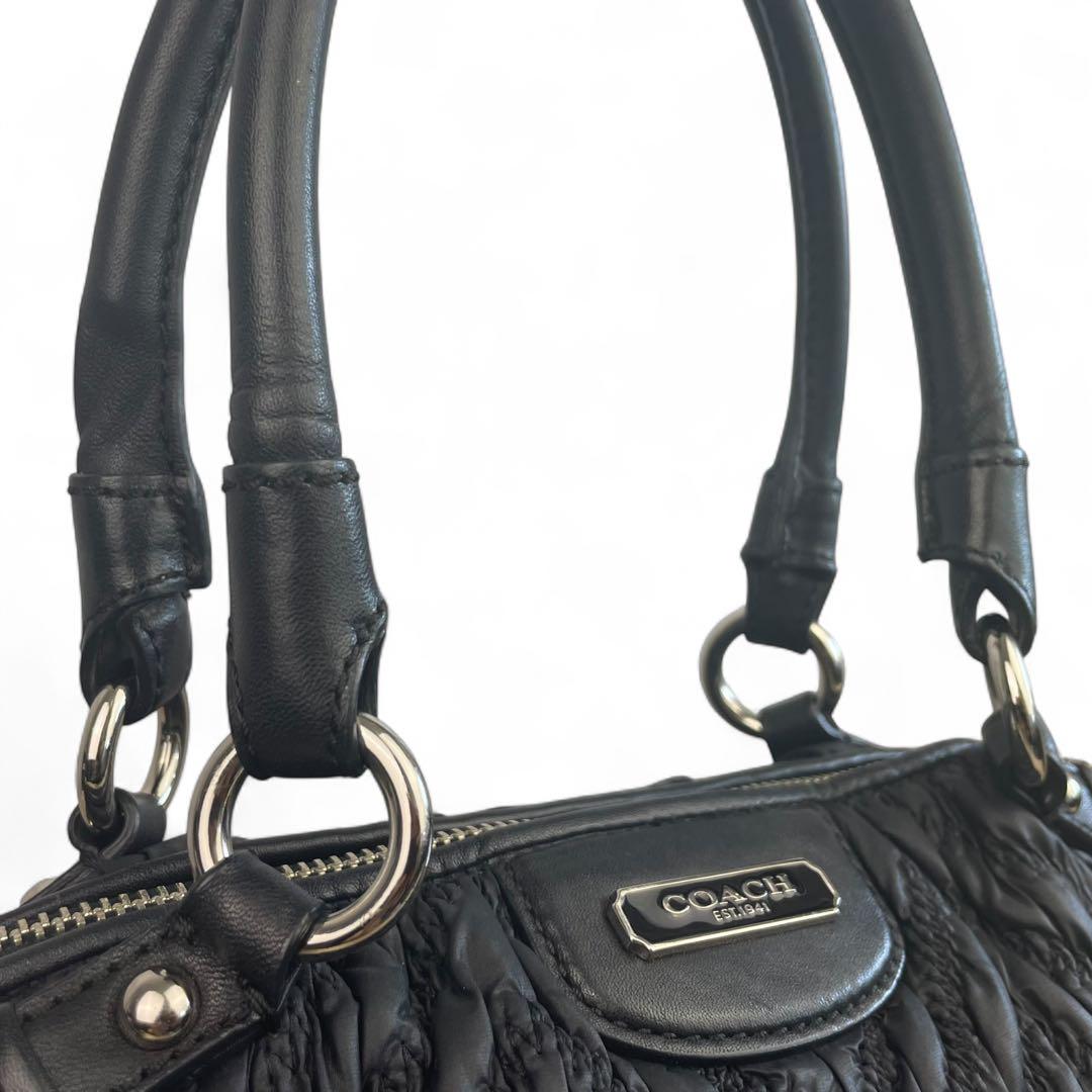 COACH コーチ トートバッグ ブラック F18637 COACH コーチ トートバッグ ブラック F18637 - メルカリ