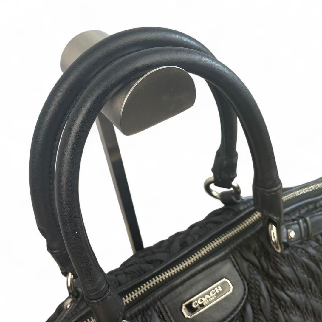 COACH コーチ トートバッグ ブラック F18637 COACH コーチ トートバッグ ブラック F18637 - メルカリ