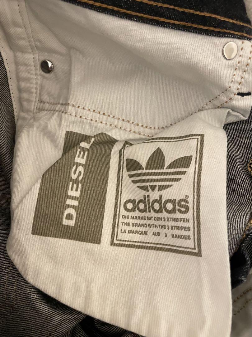 adidas diesel デニムパンツ