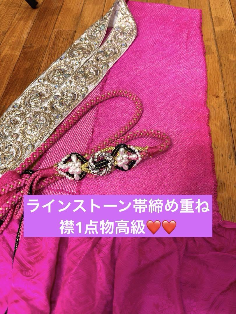 正絹振袖❤️人気No.1黒地ラメキッラキラ薔薇刺繍刺繍完全フル
