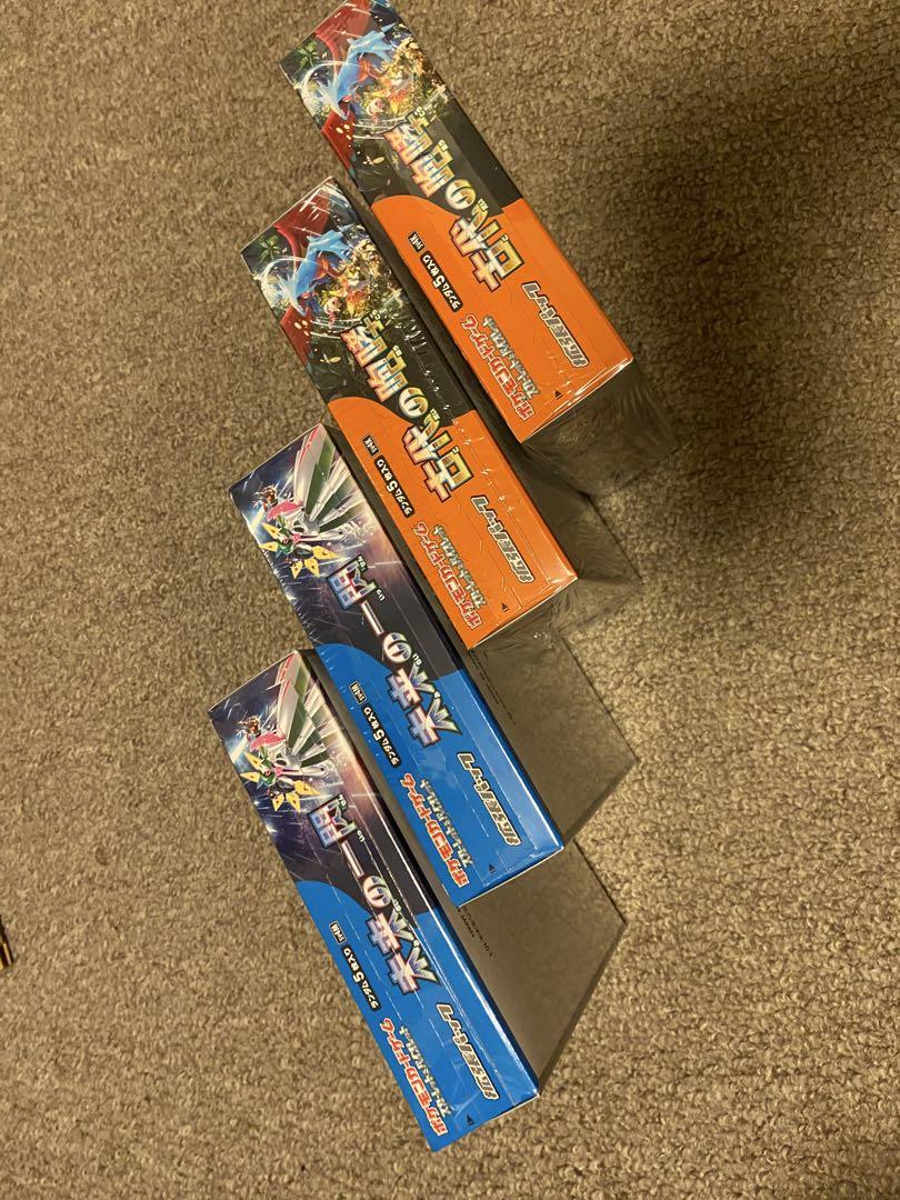 ポケモンカード　古代の咆哮　未来の一閃　新品未開封　シュリンク付　計4 BOX