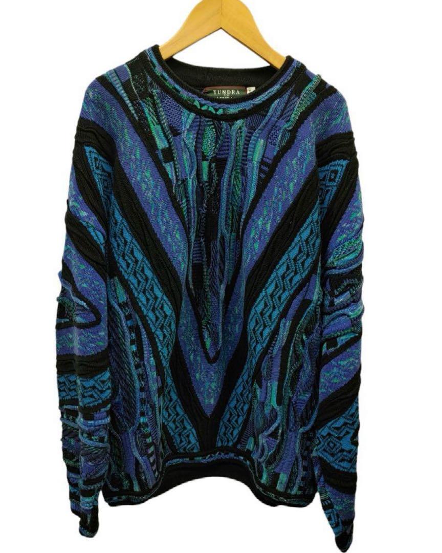 TUNDRA ツンドラ coogi 3Dニットセーター エヴァンゲリオン