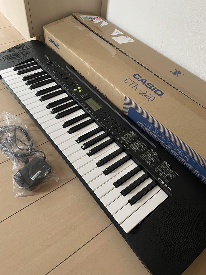 美品 CASIO CTK-240 電子キーボード Amazon.com: CASIO Electric Keyboard 49Black CTK-240 (Japan