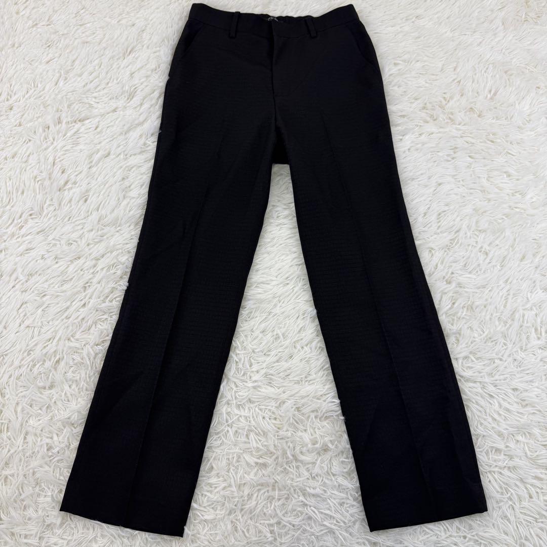 極美品｜ ヒロミチナカノ スーツ セットアップ 4点 男の子 黒 格子柄 140