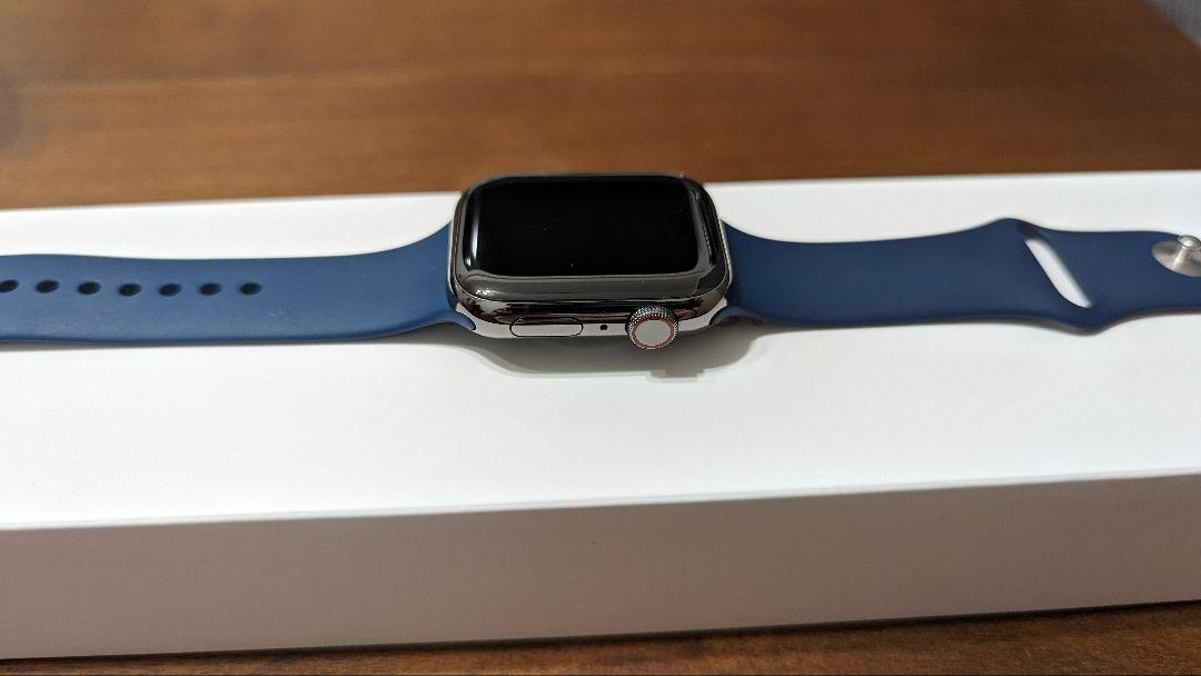 Apple Watch - Apple Watch Series 7 45mm グラファイトステンレス Apple Watch Series7 ステンレススチール グラファイト 45mm