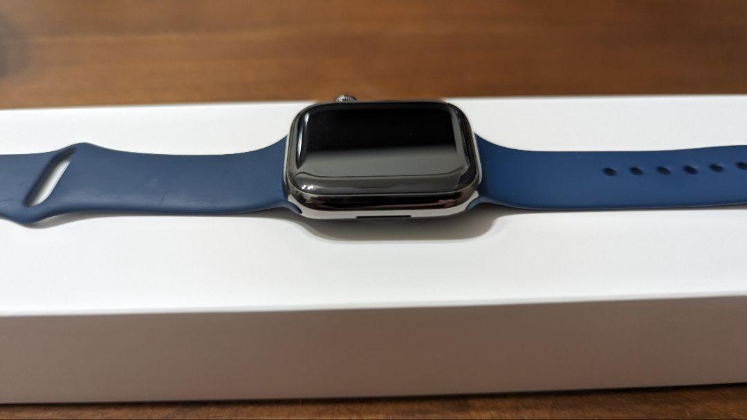 Apple - Apple Watch Series7 45mm グラファイトステンレス Refurbished Apple Watch Series 7 GPS + Cellular, 45mm