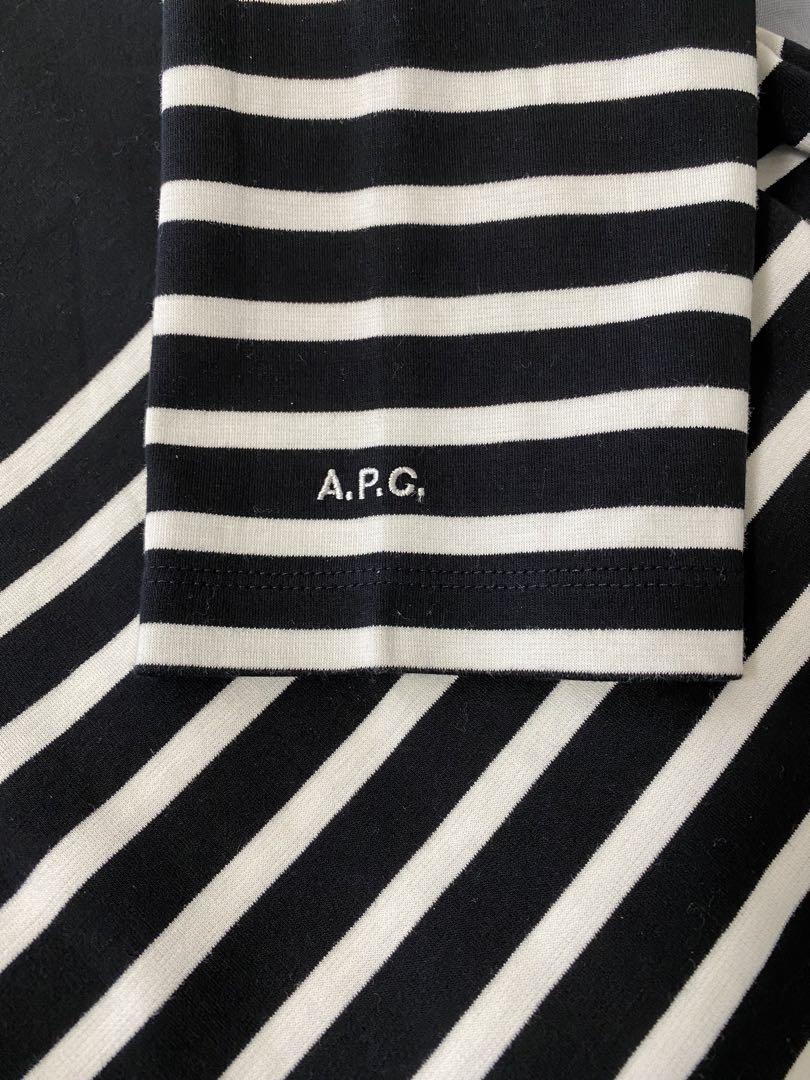 IENA A.P.C.別注 ボーダーカットソー balifitnesscenter.com