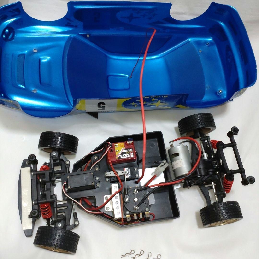 デアゴスティーニ 週刊ラジコンCAR スバル インプレッサ 1/10