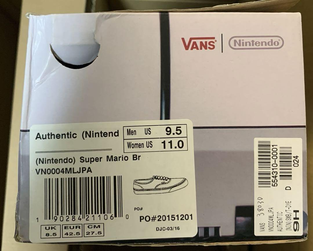 画像5: VANS×NINTENDO スーパーマリオ Vans Authentic メンズ 