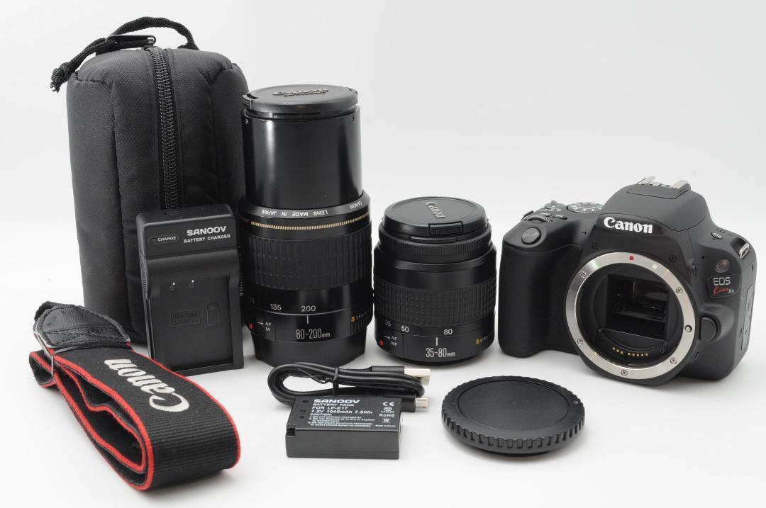 ☆新品級⑤☆ Canon EOS Kiss x9 ダブルレンズセット